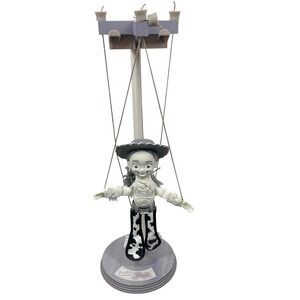 Disney Pixar Toy Story Woodys Roundup Jessie Marionette Grayscale Collectible